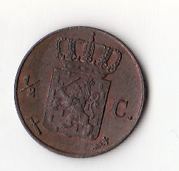 (afbeelding voor) 1/2 cent 1854 FDC